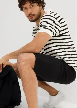 Herren bonprix Große Größen|Shorts|Stretch-Bermuda, Regular Fit (2er Pack)