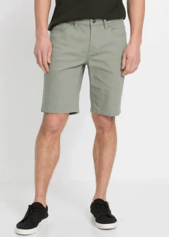 Herren bonprix Hosen|Basics|Stretch-Bermuda, Regular Fit (2er Pack)