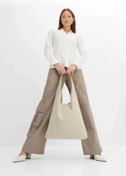 Clearance Stretch-Bluse Damen Blusen & Tuniken|Bekleidung·Jacken & Mäntel