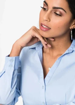 Online Stretch-Bluse Damen Blusen & Tuniken|Bekleidung·Jacken & Mäntel