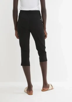 Stretchcapri mit Schlupfbund Damen Hosen