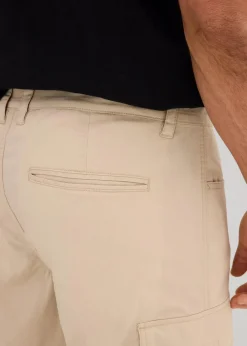 Stretch-Cargo-Bermuda, Regular Fit Herren Hosen|Shorts