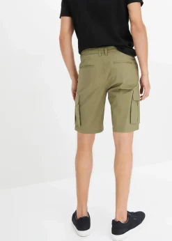 Herren bonprix Hosen|Shorts|Stretch-Cargo-Bermuda, Regular Fit