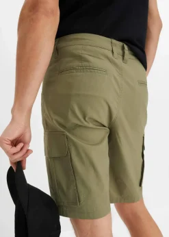 Herren bonprix Hosen|Shorts|Stretch-Cargo-Bermuda, Regular Fit