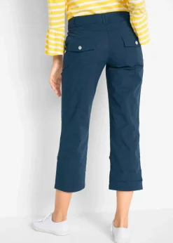 Sale Stretch-Cargo-Hose, 3/4-Länge Damen Hosen|Bekleidung·Kleider