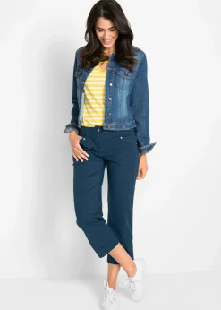 Sale Stretch-Cargo-Hose, 3/4-Länge Damen Hosen|Bekleidung·Kleider