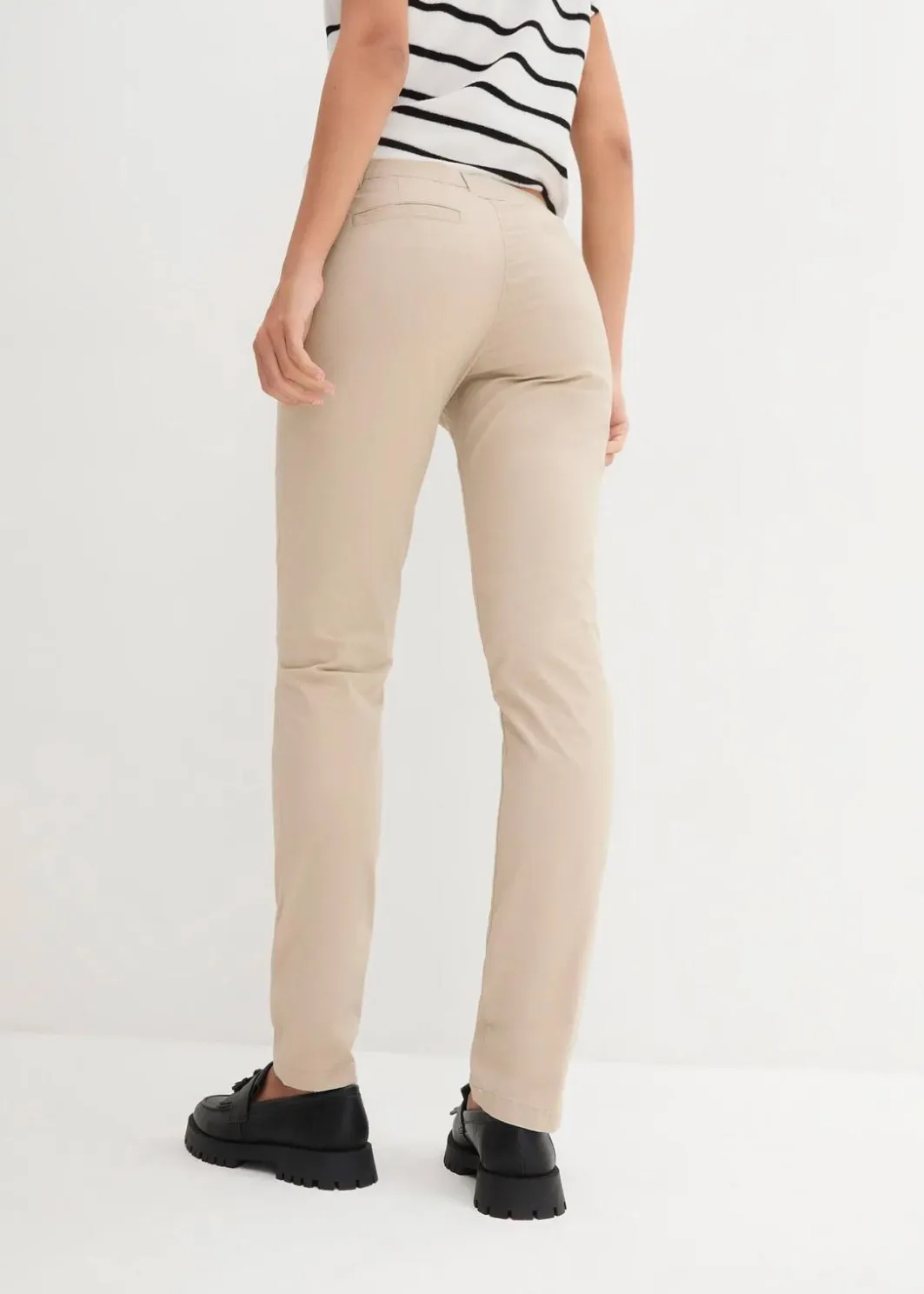 Outlet Stretch-Chinohose Damen Kurzgrößen|Hosen