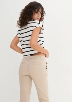 Outlet Stretch-Chinohose Damen Kurzgrößen|Hosen