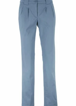 Damen bonprix Kurzgrößen|Hosen|Stretch-Chinohose