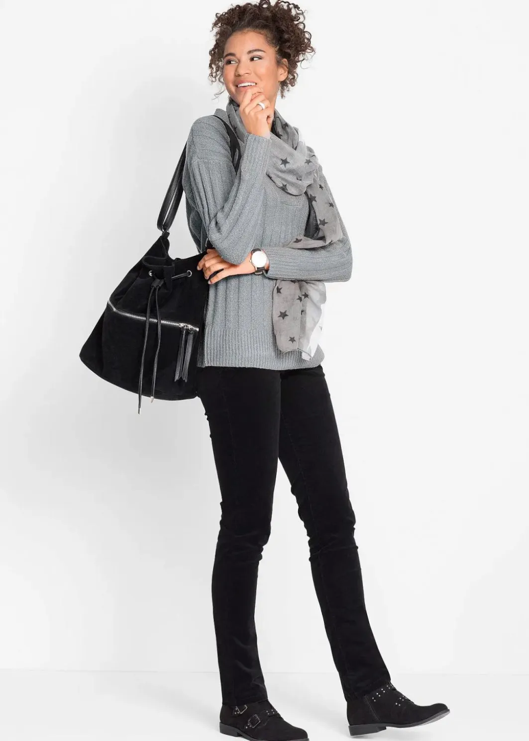 New Stretch-Cordhose, Slim Fit Damen Bekleidung·Kleider|Nachhaltigere Materialien