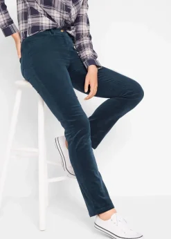 Damen bonprix Hosen|Bekleidung·Kleider|Stretch-Cordhose, Straight