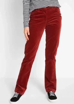 Damen bonprix Hosen|Bekleidung·Kleider|Stretch-Cordhose, Straight