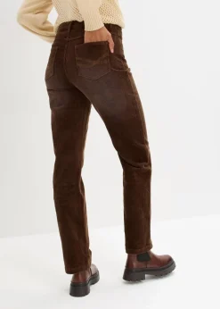 Hot Stretch-Cordhose, Wide Damen Bekleidung·Kleider
