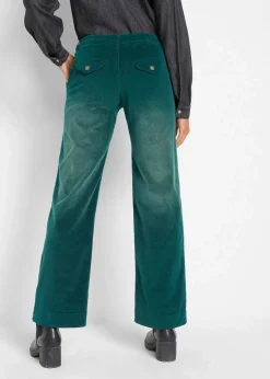 New Stretch-Cordhose, Wide Damen Bekleidung·Kleider|Hosen