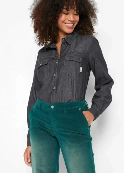Sale Stretch-Cordhose, Wide Damen Hosen|Bekleidung·Kleider