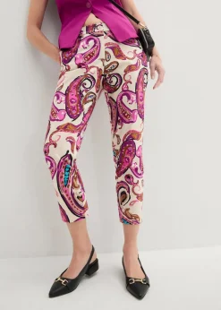 Clearance 7/8-Stretchhhose Damen Bekleidung·Kleider|Hosen