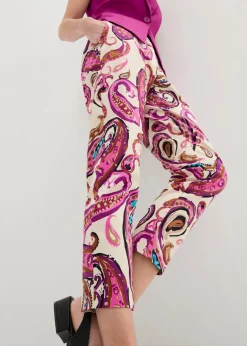 Clearance 7/8-Stretchhhose Damen Bekleidung·Kleider|Hosen