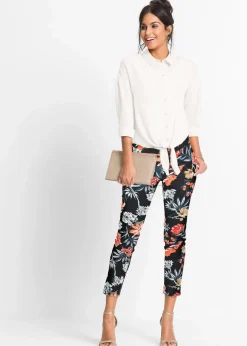 Damen bonprix Hosen|Bekleidung·Kleider|7/8-Stretch-Hose
