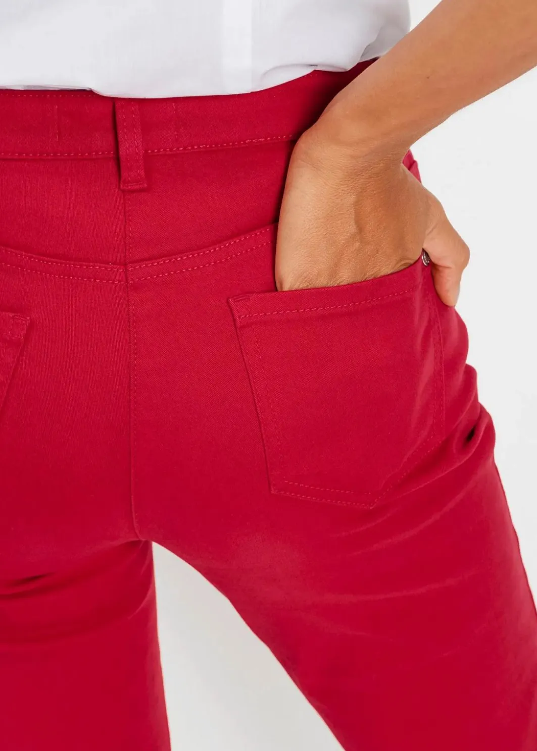 Damen bonprix Hosen|Bekleidung·Kleider|7/8-Stretchhose