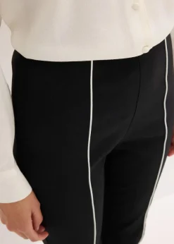 Outlet Stretch-Hose flared aus Bengalin Damen Bekleidung·Kleider|Hosen