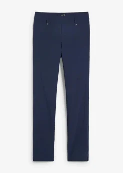 Damen bonprix Hosen|Kurzgrößen|Stretchhose in Schlupfform