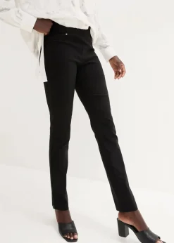 Damen bonprix Kurzgrößen|Bekleidung·Kleider|Stretchhose in Schlupfform