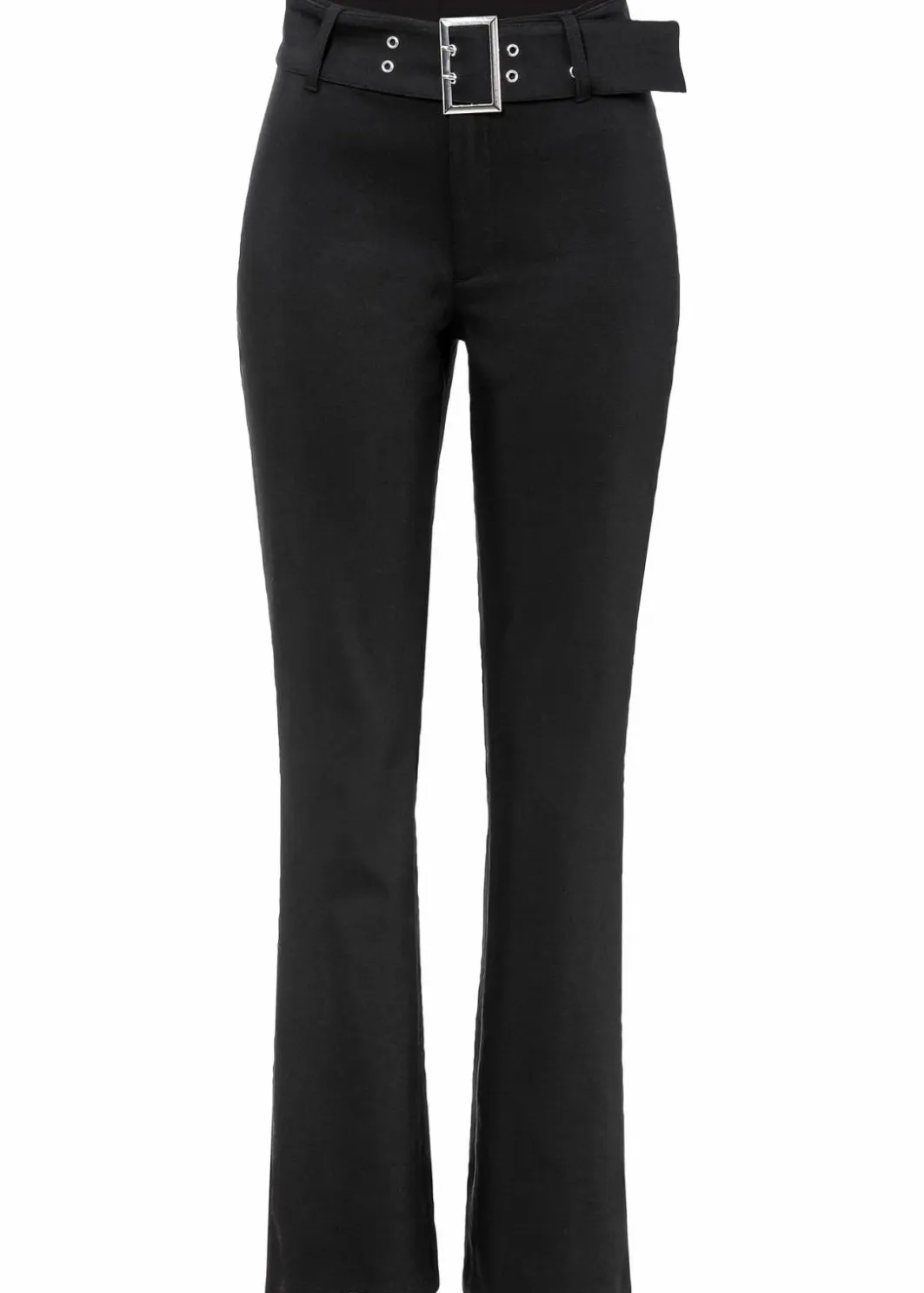 Discount Stretch-Hose mit Gürteldetails Damen Bekleidung·Kleider|Hosen