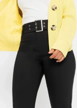 Discount Stretch-Hose mit Gürteldetails Damen Bekleidung·Kleider|Hosen
