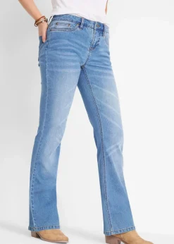 Damen bonprix Bekleidung·Shirts & Tops|Jeans|Stretch-Jeans BOOTCUT