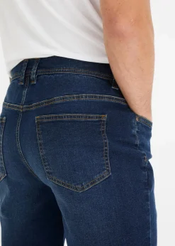 Herren bonprix Jeans|Shorts|Stretch-Jeans-Bermuda, Regular Fit (2er Pack)