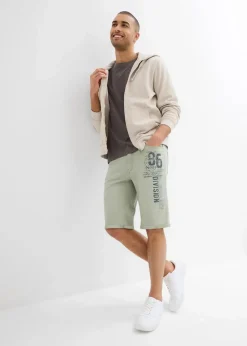 Herren bonprix Große Größen|Shorts|Stretch-Jeans-Bermuda, Regular Fit