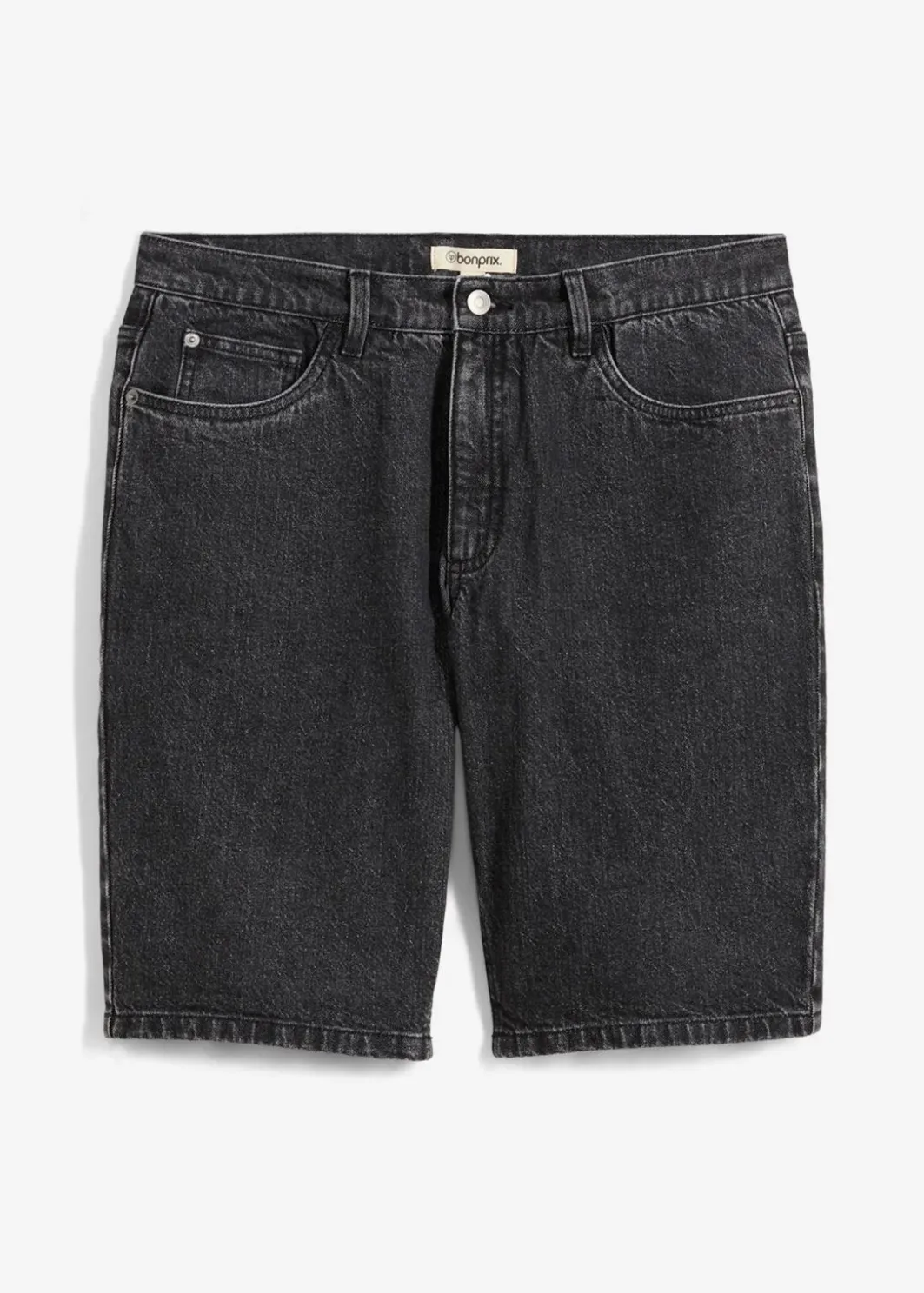 Herren bonprix Große Größen|Shorts|Stretch-Jeans-Bermuda, Relaxed Fit
