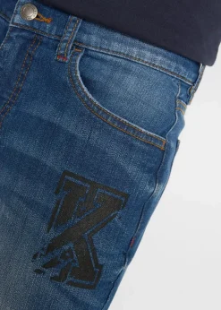 Clearance Stretchjeans-Bermuda, Slim Fit Kinder Jungen 9-16 Jahre·Shorts|Jungen 9-16 Jahre·Jeans