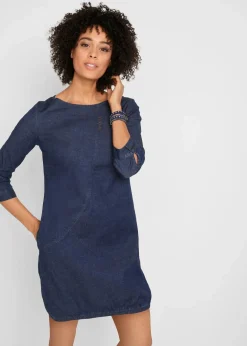 Hot Stretch-Jeanskleid Damen Bekleidung·Pullover & Strickjacken|Kleider