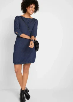 Hot Stretch-Jeanskleid Damen Bekleidung·Pullover & Strickjacken|Kleider