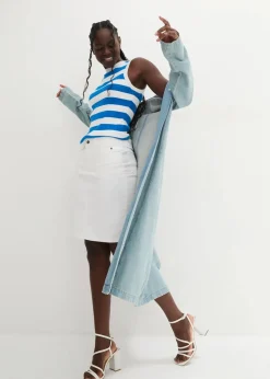 Sale Stretch-Jeansrock Damen Röcke|Bekleidung·Sportbekleidung