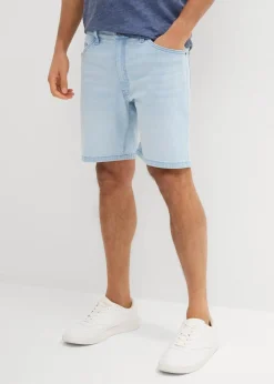 Sale Stretch-Jeans-Shorts, Loose Fit extra weit Herren Jeans|Shorts