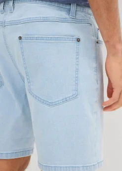 Sale Stretch-Jeans-Shorts, Loose Fit extra weit Herren Jeans|Shorts