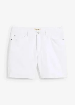 Herren bonprix Große Größen|Shorts|Stretch-Jeans-Shorts, Loose Fit extra weit