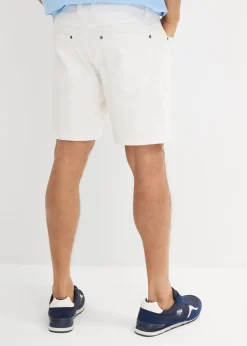 Herren bonprix Große Größen|Shorts|Stretch-Jeans-Shorts, Loose Fit extra weit