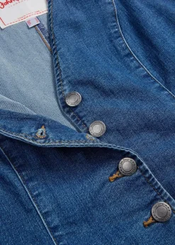 Hot Stretch-Jeansweste Damen Bekleidung·Hosen|Jacken & Mäntel