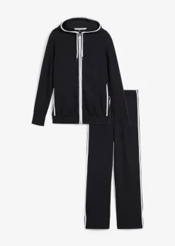 Hot Stretch-Jogginganzug aus Baumwolle (2-tlg.Set) Damen Hosen|Sweat