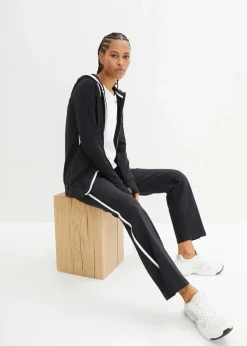 Hot Stretch-Jogginganzug aus Baumwolle (2-tlg.Set) Damen Hosen|Sweat