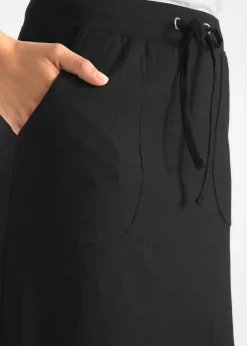 Clearance Stretch-Rock aus Bio-Baumwolle mit Stretch Damen Basics|Röcke