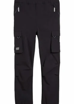 Discount Stretch-Softshell-Cargohose mit Weitenverstellung, wasserabweisend Kinder Jungen 9-16 Jahre·Jacken & Outdoor|Jungen 9-16 Jahre·Hosen