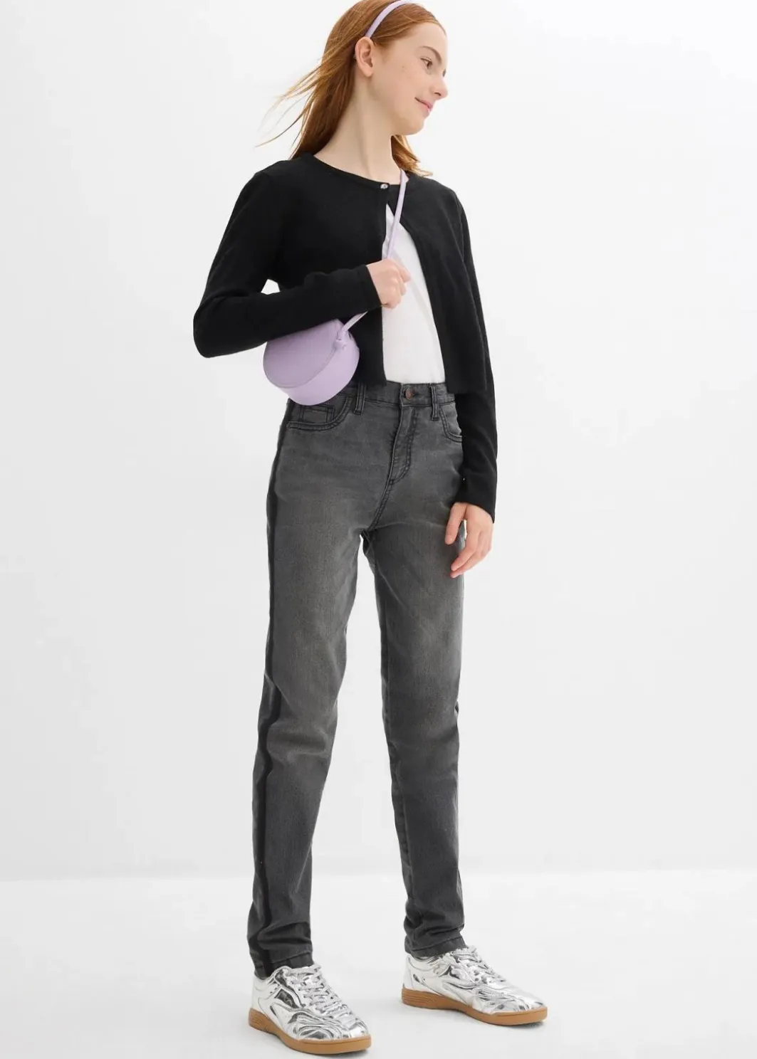 Strickbolero Kinder Mädchen 9-16 Jahre·Sweat & Strick