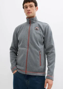 Sale Strick-Fleecejacke mit praktischen Reißverschlusstaschen Herren Große Größen|Jacken & Mäntel