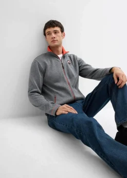 Sale Strick-Fleecejacke mit praktischen Reißverschlusstaschen Herren Große Größen|Jacken & Mäntel