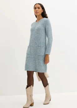 Clearance Strickfleecekleid Damen Bekleidung·Umstandsmode|Strickmode