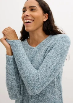 Clearance Strickfleecekleid Damen Bekleidung·Umstandsmode|Strickmode